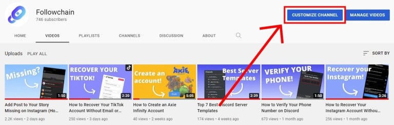How to Füge deinem YouTube-Kanal einen angesagten Kanal hinzu