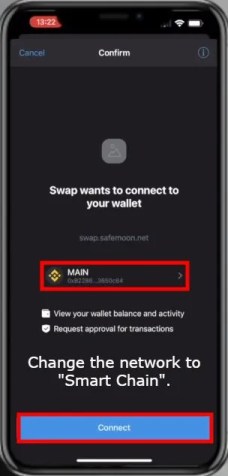 Anleitung V1 zu V2 SafeMoon auf Trust Wallet migrieren