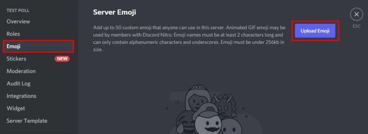 So entfernen Sie einen Discord-Emoji-Hintergrund