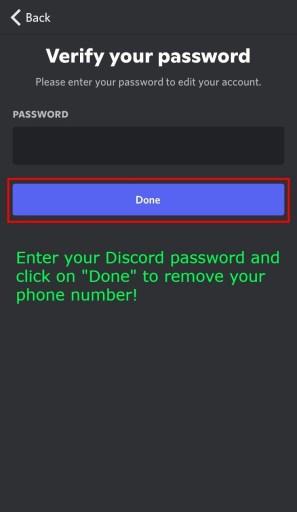 So entfernen Sie Ihre Telefonnummer aus Discord