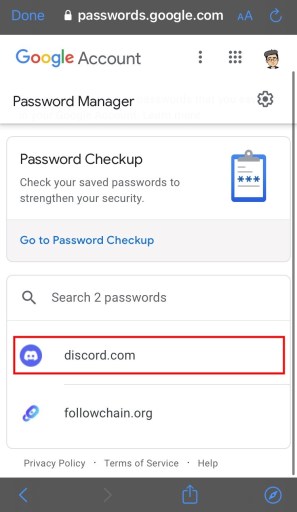  So sehen Sie Ihr Discord-Passwort