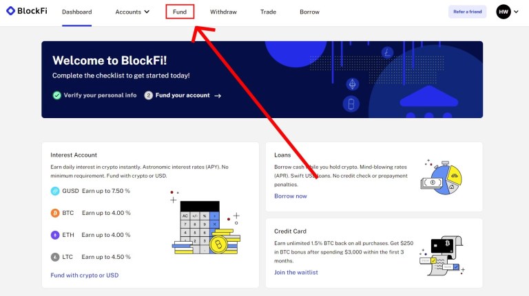So verwenden Sie BlockFi: Ein Anfänger’ s Guide