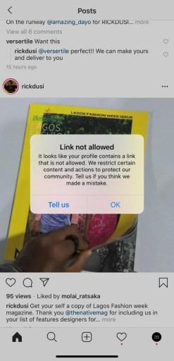 So beheben Sie “Link nicht erlaubt” auf Instagram