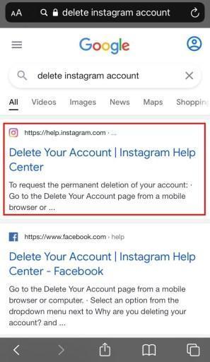 how to delete a linked instagram account c0d840e