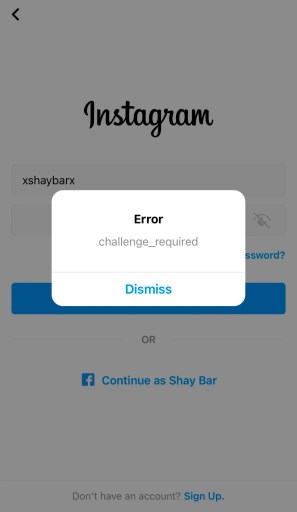 So beheben Sie “challenge_required” auf Instagram