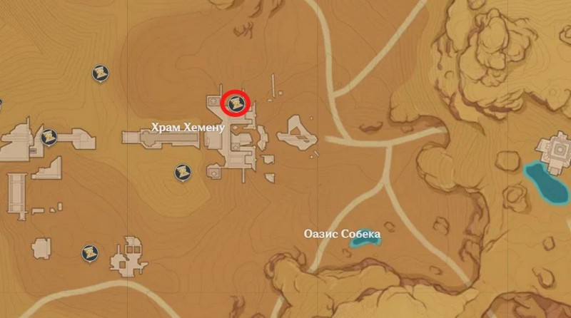 Tabellen in Genshin Impact: Wo in der Sumeru-Wüste zu finden (Karte)