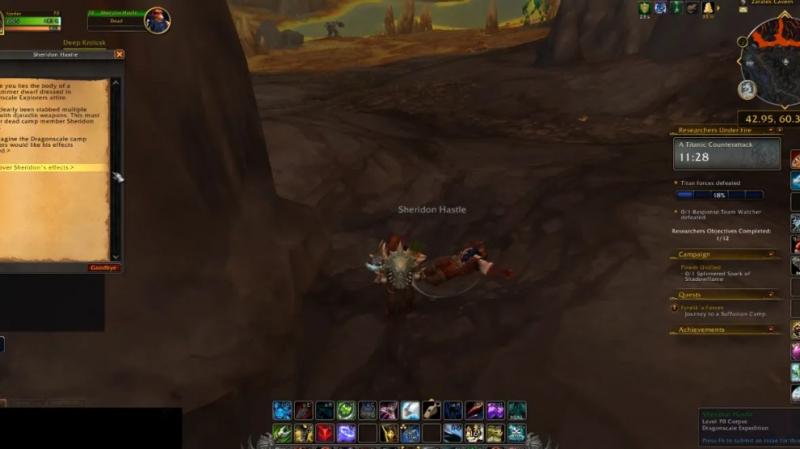 Bloody Body Location in WoW Dragonflight