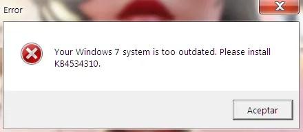 how to fix your windows 7 system is too outdated please install kb4534310 in roblox 09dcb04